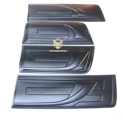 China Decoration+Protection TAISHUAI Matte Black Big Door Molding OE for Hilux Revo Conquest 2016-2019 Side Body Cover Molding Guards for sale