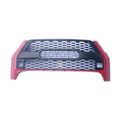 China High End Car Front Grille For Hilux Revo 2021 Red Body Kit Accessories Pickup ABS Styling ABS Car for sale