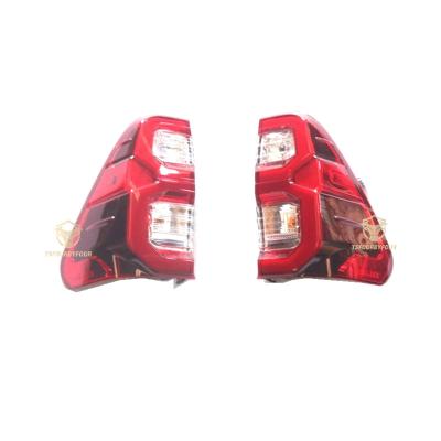 China Taishuai Factory Style ABS Car OEM LED Tail Lamp RED Tail Light Brake Lamp LED Rear Lights For HILUX REVO 2021 for sale