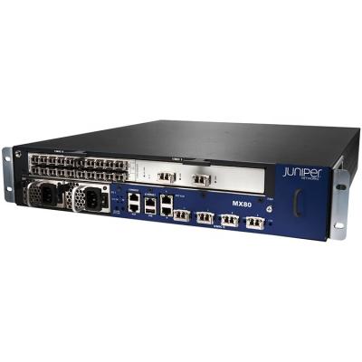 China Juniper 5g vpn data center router MX80 joint service MX80 series MX80-P-DC for sale