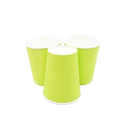 China Biodegradable Eco Friendly Disposable Custom Printed Paper Cups No Time Use Paper Cups With Lids for sale