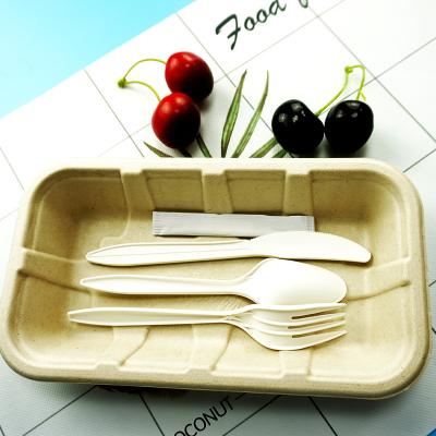 China Disposable High Quality Biodegradable Plastic Cutlery Home Restaurant Use for sale