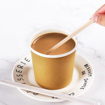 China China Manufacture Wholesale Disposable Plastic Stirrers PLA Paper Wrapped Stirrers for sale