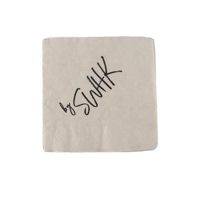 China Dinner Disposable Elegant Printed Disposable Paper Napkins for sale