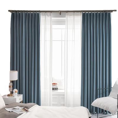 China Fireproof curtains for luxury European style simple luxury swan living room palace silk velvet villa dining bedroom kitchen door for sale