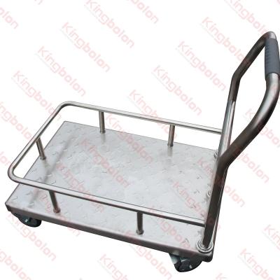 China energy & Stainless Steel Flatbed Mining Trolley for sale