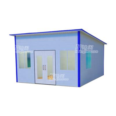 China K0001 Modern Prefab Sandwich Panel Mexico Garden House Villa PVC Slidiing Window for sale