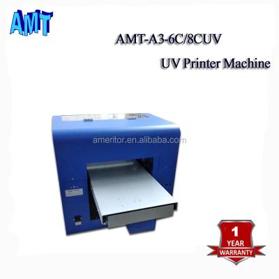 China Bill Printer Multifunctional A3 UV Flatbed Printer For Printing Rigid Objects for sale