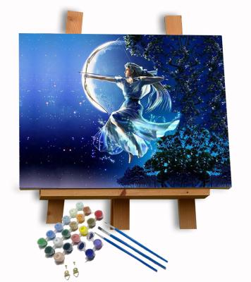 China Best Customization Personalized Valentine's Gift Diy Digital Oil Painting By Number for sale