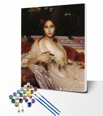 China Customization New Design Custom Home Decoration Art Diy Oil Painting Nude Girls Paint By Numbers For Living Room Home Wall Art Paint By Numbers for sale