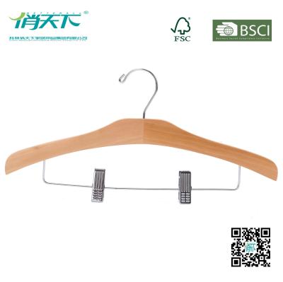 China Betterall Luxury Environmentally-friendly Wooden Pant Hanger for sale