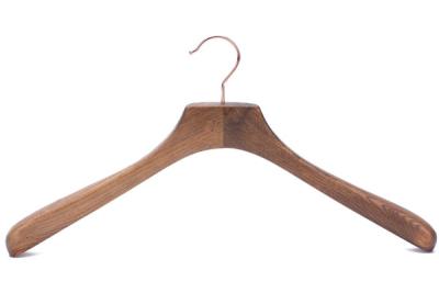 China Betterall Natural Hardwood Jacket Coat Clothing Type Luxury Wooden Hangers for sale