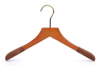 China Betterall Children Clothes Usage Luxury Wood Baby Hangers for sale