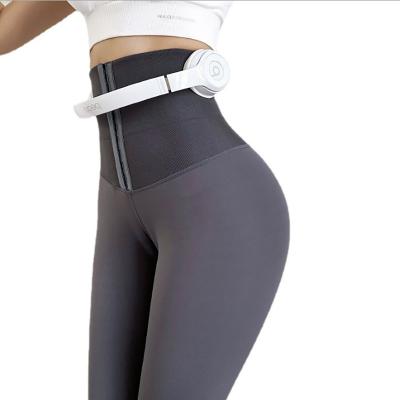 China 2021 Wholesale Waist Butt Lifter Breathable High Leg Corset Gaiters Slimming Trainer Tummy Control Waist Leggings for sale