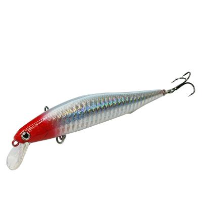 China Durable Lure Leading 6cm 4.5g 5 Colors ABS Treble Hooks Sinking Fishing Lure Minnow 2022 for sale