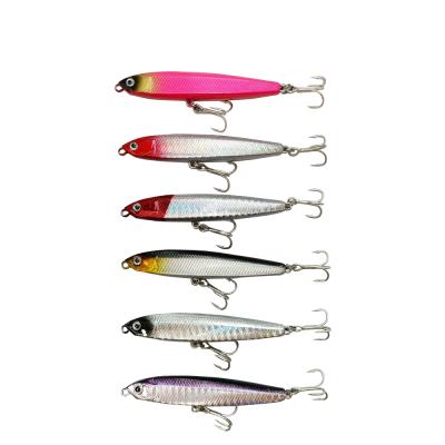 China Leading 14g 8cm Durable 3D Sinking Bait Eyes Fishing Lures Baits Pencil Stickbait Fish Lure for sale