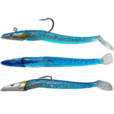 China Paddle Tail Leading 12.5cm Jig 22g Soft Head Fish Form Paddle Tail Lures Bait for sale