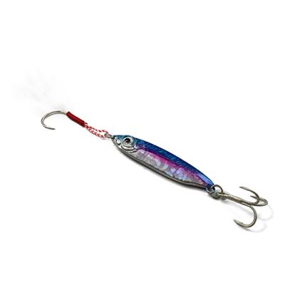 China Durable Sinking Lure Leading 10g 4.5cm Salewater Metal Glow Fish Baits Build Jigging Lure Slowing Pulled Bait for sale