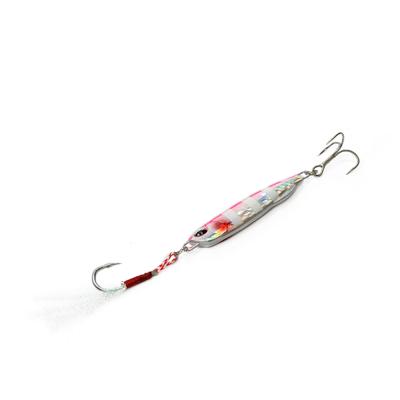 China Vivid Fish Swimming Action Leading 40g 7.7cm Hard Bait Jiging Lures Shore Mount Lure Lead Fish Freshwater for sale