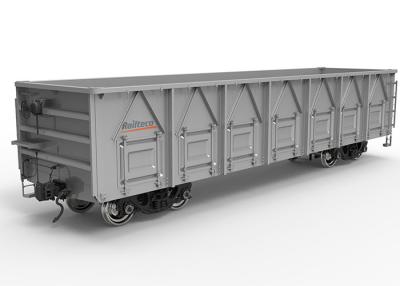 China Standard Gauge Rail Cargo Wagon Open Top 61 Ton Load Capacity for sale