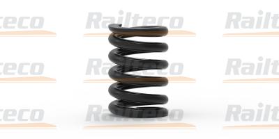 China High Stretchability Railway Spare Parts , Custom Steel Compression Coil Spring for sale