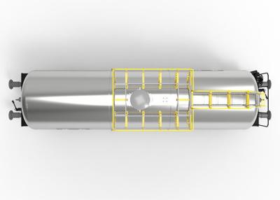 China 43.6 Ton Railway Tank Wagons , Railroad Tank Cars For Phosphoric Acid for sale