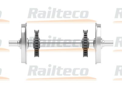 China High Stability Railway Wheel Set , Coach / Passenger Car Wheel sets for sale