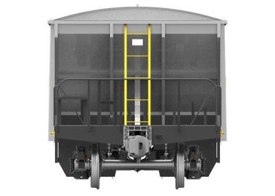 China High Reliability Railway Hopper Train Car 80km/h Maximum Operating Speed Railroad Ballast Hopper Wagon for sale