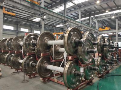 China Railway Wheelset 1000mm Wheelsets For Railway Wagon Wheel and Axle Assembly for sale