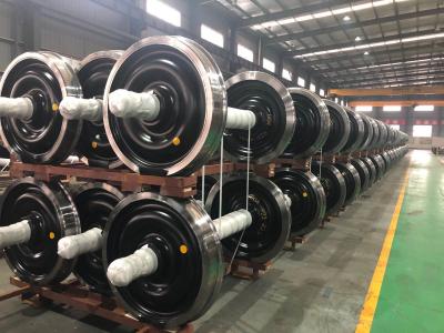 China Railroad Wheelset 920mm Railway Wheel Set BA004 Wheel High Reliability With TSI Certification for sale