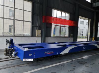 China Railroad Large Load Capacity Flat Rail Car with Standard Gauge for sale