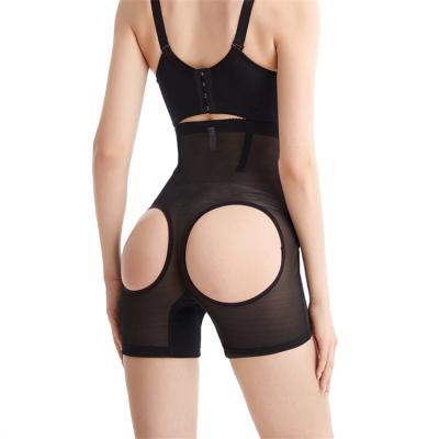 China High Quality Breathable Black Body Shapewear Slimming Panties Shaper Waist See Through Breathable Women Shaping Panties for sale