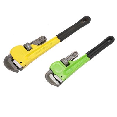 China Portable Classic Design Wholesale Machinery Adjustable Rigid Pipe Wrench for sale