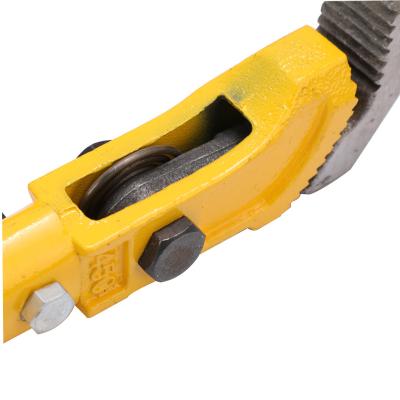 China Factory Direct Sales Portable New Cheap Torque Yellow Long Grip Labor Saving Socket Rebar Repair Wrench for sale