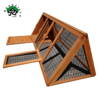 China 2022 Super Sustainable Guinea Pig Large Cheap Wooden House Outdoor Pig Cage for sale