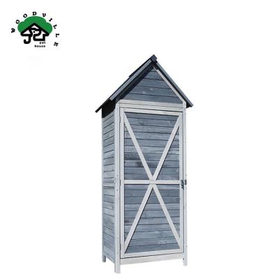 China New 2022 Sustainable Wholesale Model Easily Assembled Outdoor Storage Shed Wooden Garden House for sale