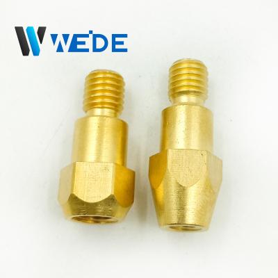 China Argon arc welding gun Customized brass Manufacturing Cnc Machining steel Service Turning Precision 36KD brass Parts for sale