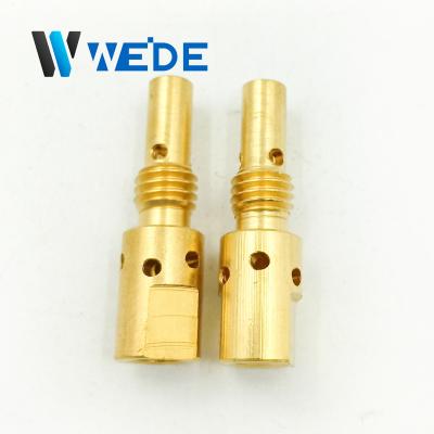 China Argon arc welding gun Factory directly wholesale connecting rod contact tip holder for 25AK Welding gun for sale