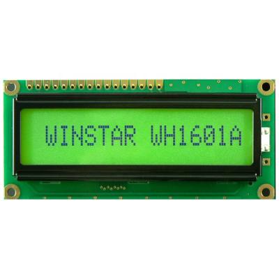 China Winstar 16x1 2.36 inch Character LCD Screen Display Module 1601 for sale