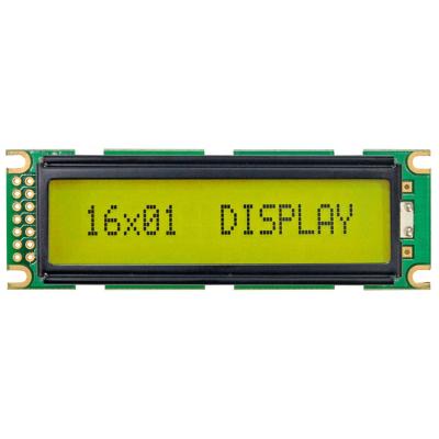 China Winstar WH1601B 16x1 2.36 inch LCD Character Display Monochrome 1601 Module for sale