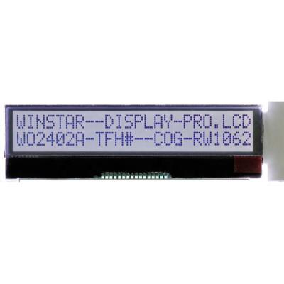 China Factory Manufacturer Winstar WO2402A 3V 5V LCD 2402 2.79 Inch DENT LCD Display Module 24x2 2.79