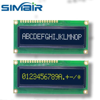 China Hot Selling SPI 5V 80*36MM WS0010 LCM Serial Screen Parallel 1601 Character 16X1 LCD Module 2.25