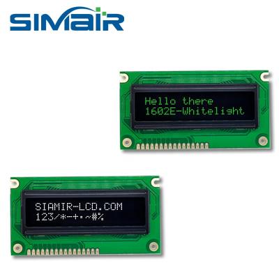 China Hot sale parallel SPI 5V serial 84x44MM character 1602 16X2 lcd module oled display with WS0010 2.29