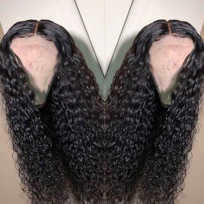 China Brazilian Virgin Hair 13x6 Lace Front Human Hair Invisible Lace Wigs Glueless Natural Line Curly Hair Lace Front Wig With Baby Hair for sale