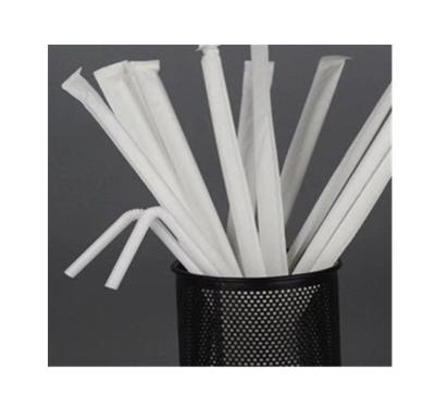 China Recycled Materials China Manufacturers Drinking Straws Environmentally Friendly Kraft Paper For Wrapping Straws for sale