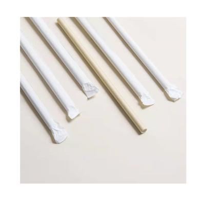 China Hot Selling Materials Hot Sale Disposable Biodegradable Natural Durable Individual Drinking Straw Wrap Paper for sale