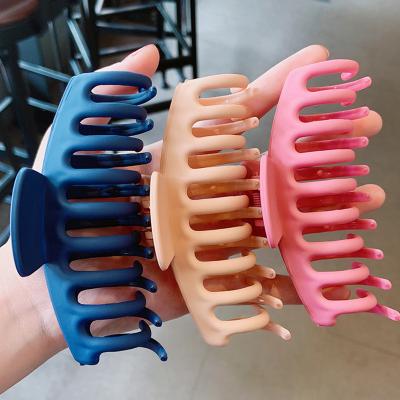 China Korean style plastic face wash bath handle frosted hair band/korean style motorhome accessories female ponytail for sale