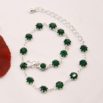 China Simple and popular fashion jewelry women's handmade anklet chain sold FASHIONABLE gem for sale