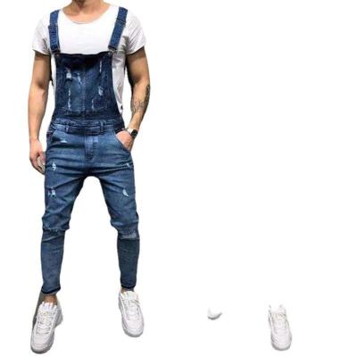 China New Style Breathable Fabric Softener Denim Jeans Men Overall Jeans for sale