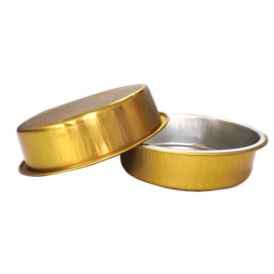 China Heavy Duty Food Grade Food Foil Food Container Aluminum Foil Pan Baking Trays Full Size Aluminum Foil Container With Sealing Lids for sale